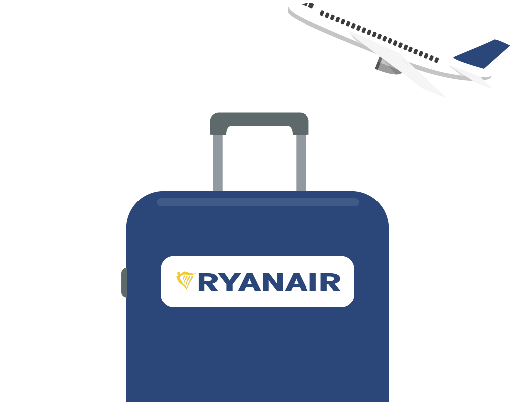Metáfora Fraseología Cancelar Ryanair | Equipaje de mano - Medidas y restricciones